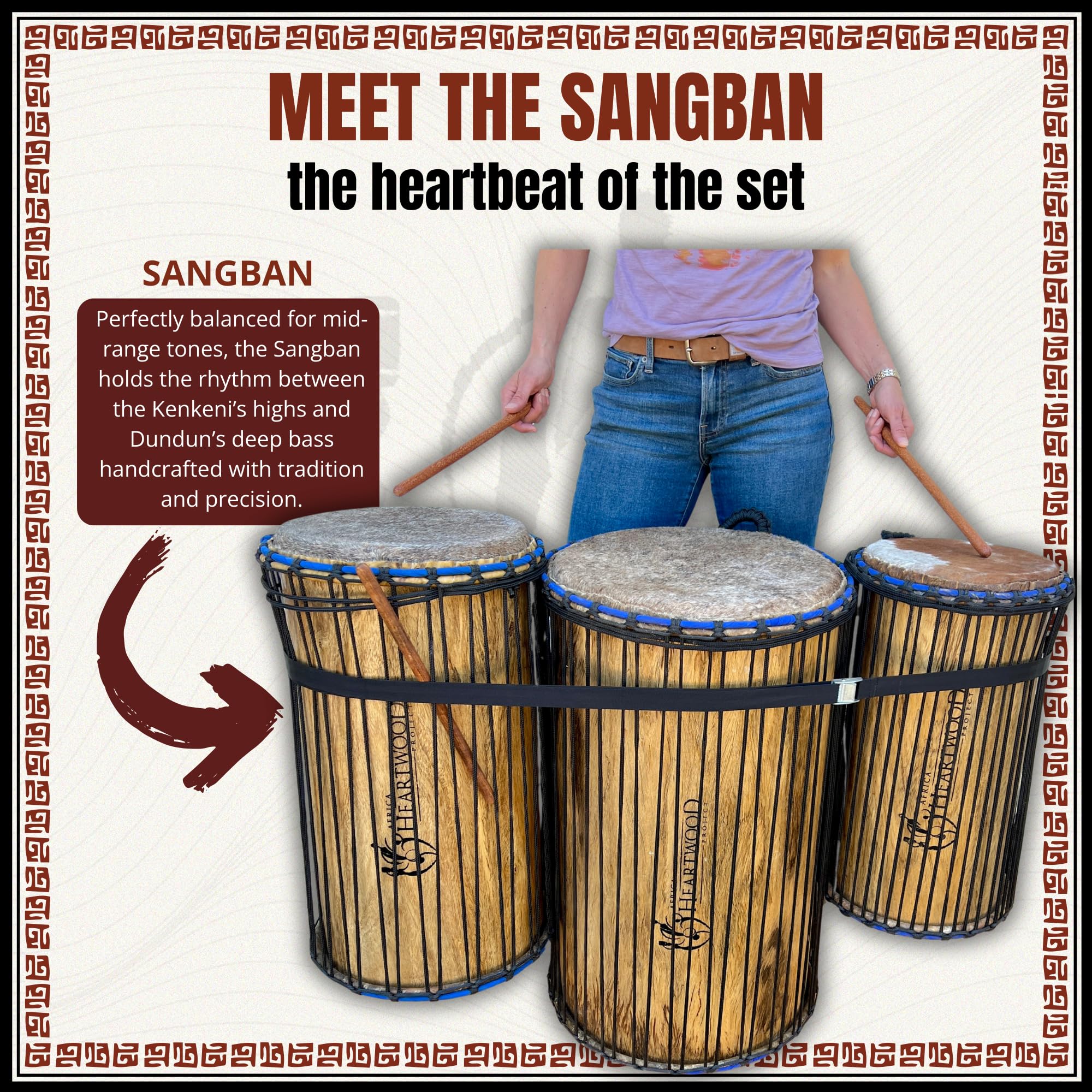 Amazon.com: Africa Heartwood Project Ghana Sangban Dunun